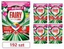 FAIRY Platinum (+) PLUS Citrónové kapsuly 192 ks (4x48 ks)