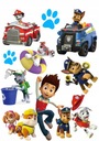 Veľká súprava fondánovej potlače tort PAW PATROL