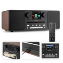 Digitálne stereo CD DAB+ FM rádio BT USB SD WIFI