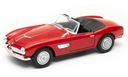 WELLY BMW 507 ČERVENÁ 1:24 NOVÝ KOVOVÝ MODEL