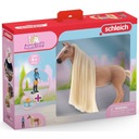 Schleich STARTER SET figúrky kone kôň KRÁSNE VLASY 42585 KIM CARAMELO