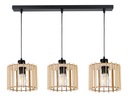 ZÁVESNÁ LAMPA PREVEDENÝ stropný luster LOFT Wood 3