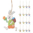 40ks Cartoon Bunny Cutouts Ornament