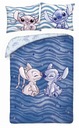 Bavlnené obliečky 140x200 Lilo a Stitch Youth modrá