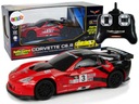 Športové auto R/C 1:24 Corvette C6.R Red 2,4G