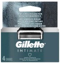 GILLETTE Intímne čepele Clipper Náplne Nože 4 ks Originál--117