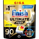 FINISH Ultimate Plus Lemon kapsule do umývačky riadu Lemon tablety 90 ks.