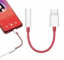 Originálny adaptér USB-C - Jack 3,5 mm pre OnePlus 8T