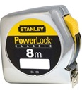 Zvinovací meter STANLEY 8m POWERLOCK MYLAR