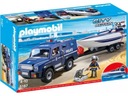 Playmobil 5187 Policajné terénne vozidlo s motorovým člnom