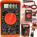 DIGITÁLNY METER PRÚDU MULTIMETER TESTER NAPÄTIA ELEKTRONICKÁ OBRAZOVKA LCD