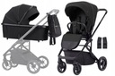 CARRELLO kočík 2v1 Alfa Midnight Black + adaptéry