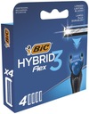 BIC System Razor cartridge Hybrid Flex 3 4 ks