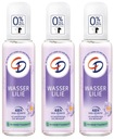 CD Wasserlilie Deodorant 75 ml atomizér v sklenenej fľaši 0% hliník x3