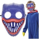 Huggy Wuggy MASK halloween OUTFIT Modrá