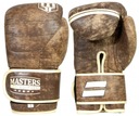 12 oz kožené boxerské rukavice MASTERS RBT-VIN