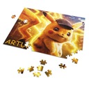 Puzzle + meno Pokemon Detective Pikachu A3 252 ks