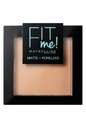 MAYBELLINE FIT ME MATTE+PORELESS Lisovaný prášok - 120 CLASSIC IVORY 9g