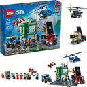 Lego City Banková lúpež 60317 Súprava figúrok Tehly + e-kniha 4v1