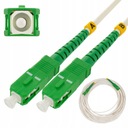 NEKU Patchcord optické vlákno SM 9/125 SC APC FTTH 40m