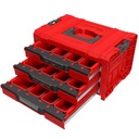 Zásuvka 3 Toolbox Expert RED Ultra HD QBRICK SYSTEM