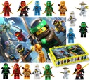 SADA LEGO NINJAGO ZÁBALOV NA TORTU A4 + 16 POSTAVIEK