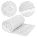 Prikrývka z mikrovlákna 150x200 Design Microfiber Braided White