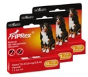 FIPREX KVAPKY KLIŠŤOV PRE DOG XL 40-55kg NA 90 dní