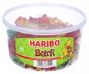 HARIBO BARLI JELLIES 1200G OVOCNÉ MEDVEDY XXL Z NEMECKA 150 KS