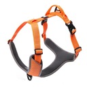 Strážny postroj pre psa Truelove Lumen oranžový XS (36-46 cm)