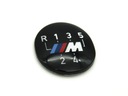 Originálny znak BMW M Power na gombíku 30x33mm