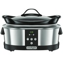 Pomalý hrniec elektrický hrniec Pomalý hrniec Crockpot 5,7l chróm SCCPBPP605-050