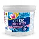 CHLÓROVÉ TABLETY DO BAZÉNOVEJ CHEMIE 5kg VEĽKÉ 25x 200g GAMIX