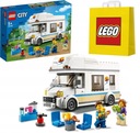 LEGO kocky City Holiday camper / 60283 + darčeková taška