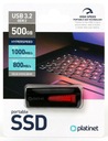 Pendrive Platinet SSD 500 GB USB 3.2 1000 MB/s Hit