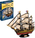 3D puzzle Plachetnica HMS Victory CUBIC FUN + ZDARMA