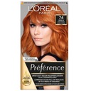 LOREAL Preference Hair Dye Permanent Color 74 Mango Intense Copper