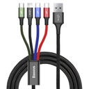 KÁBLOVÝ PREMOSTNÝ KÁBEL USB 4V1 ZÁKLADŇA - 2 X USB