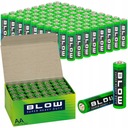 80x VÝKONNÁ BATÉRIA HEAVY DUTY BLOW AA LR6 R6 FINGERS 1,5V SADA BATÉRIÍ