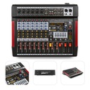 8-kanálový DSP USB BT PRO PD stage mixpult