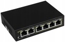 Prepínač Pulsar SG64 6p Gigabit PoE, 4 porty PoE