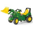 ROLLY TOYS PEDÁLOVÝ TRAKTOR JOHN DEERE S LYŽICOM