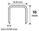 Pozinkované sponky zošívačky GA21 4000 16 mm