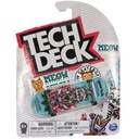 TECH DECK SKATEBOARD FINGERBOARD MEOW SKATEBOARDY BIELA ​​MAČKA + NÁLEPKY