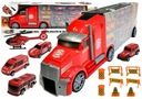 Kufor Sorter Truck s autíčkami Red 5640