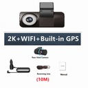 4 palcový auto DVR Dash Cam WIFI GPS monitor