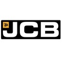 Nálepka s logom JCB LOADER bager MACHINE 95 CM