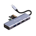 HUB USB-C ADAPTÉR 7v1 HDMI 4K / USB 3.0 / ČÍTAČKA