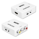 KONVERTOR KONVERTORA HDMI NA 3 X RCA AV ADAPTÉR