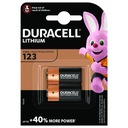 Duracell vysokovýkonná lítiová batéria 123 3V 2 kusy